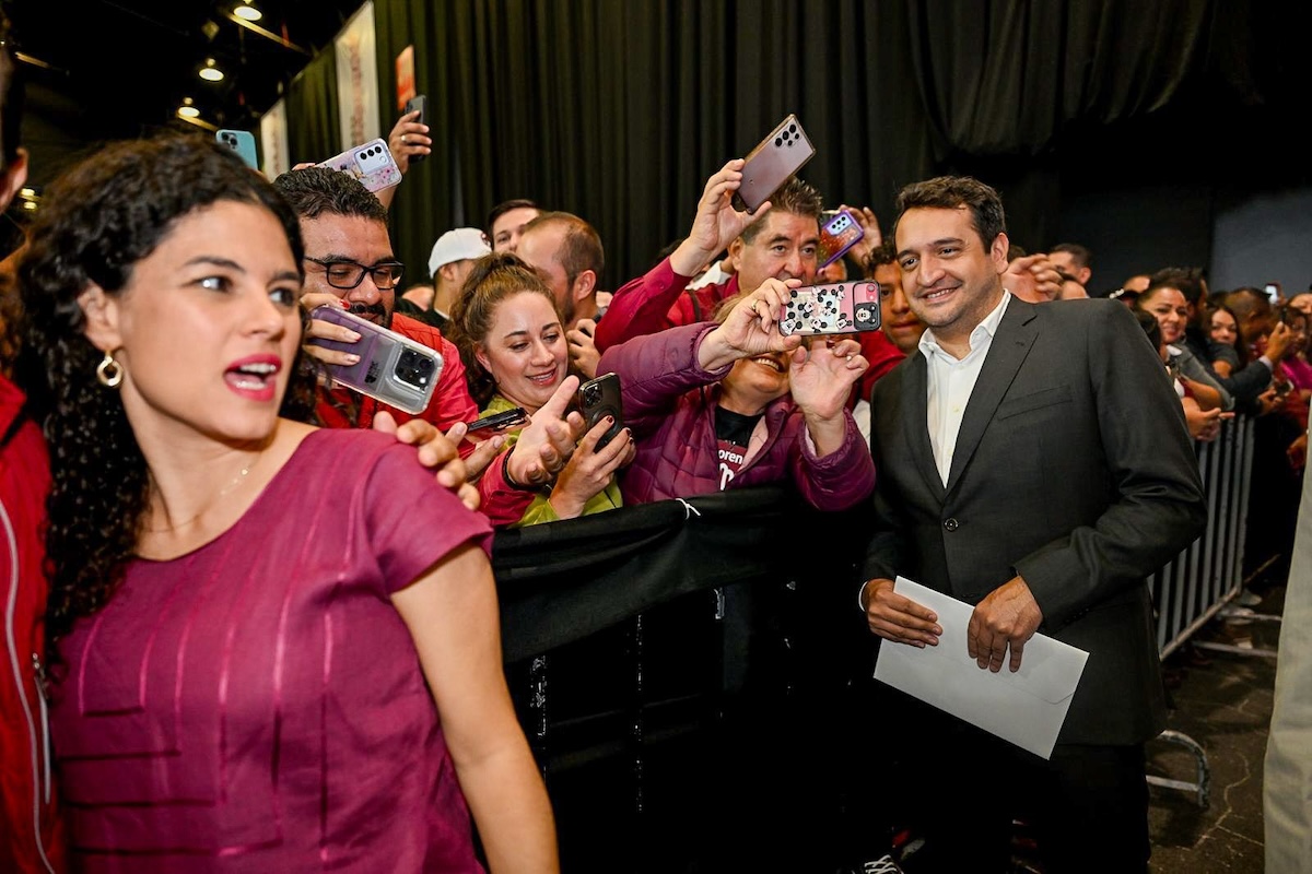 Andrés Manuel López Beltrán y Luisa María Alcalde: herederos al frente de Morena