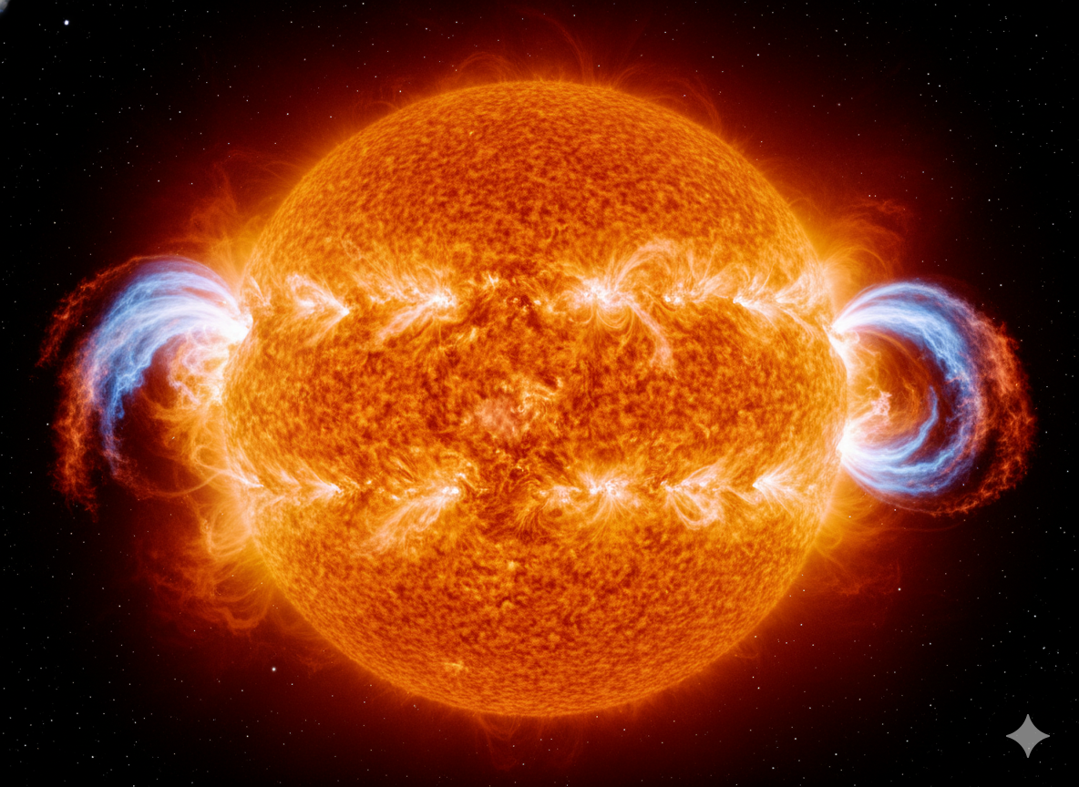CDATA[
La Universidad Nacional Autónoma de México (UNAM), a través del Servicio de Clima Espacial México (SCIESMEX), emitió una alerta por una tormenta geomagnética solar que podría afectar a la Tierra en las próximas horas, por lo que recomendó a la población mantenerse informada y tomar precauciones.
![