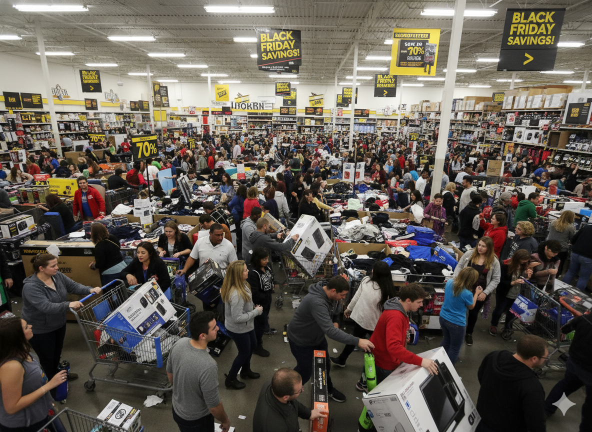 CDATA[
Mientras millones de personas buscan descuentos en tiendas físicas y plataformas digitales por el Black Friday , otra parte del mundo decide detenerse: apagar la tarjeta, pensar dos veces y renunciar, al menos por 24 horas, a comprar cualquier cosa. Este gesto simbólico se llama Buy Nothing Day , o Día de No Comprar Nada , también conocido como Green Friday , una jornada de reflexión que en 2025 se conmemora el viernes 28 de noviembre , exactamente el mismo día que el famoso Viernes Negro.
![