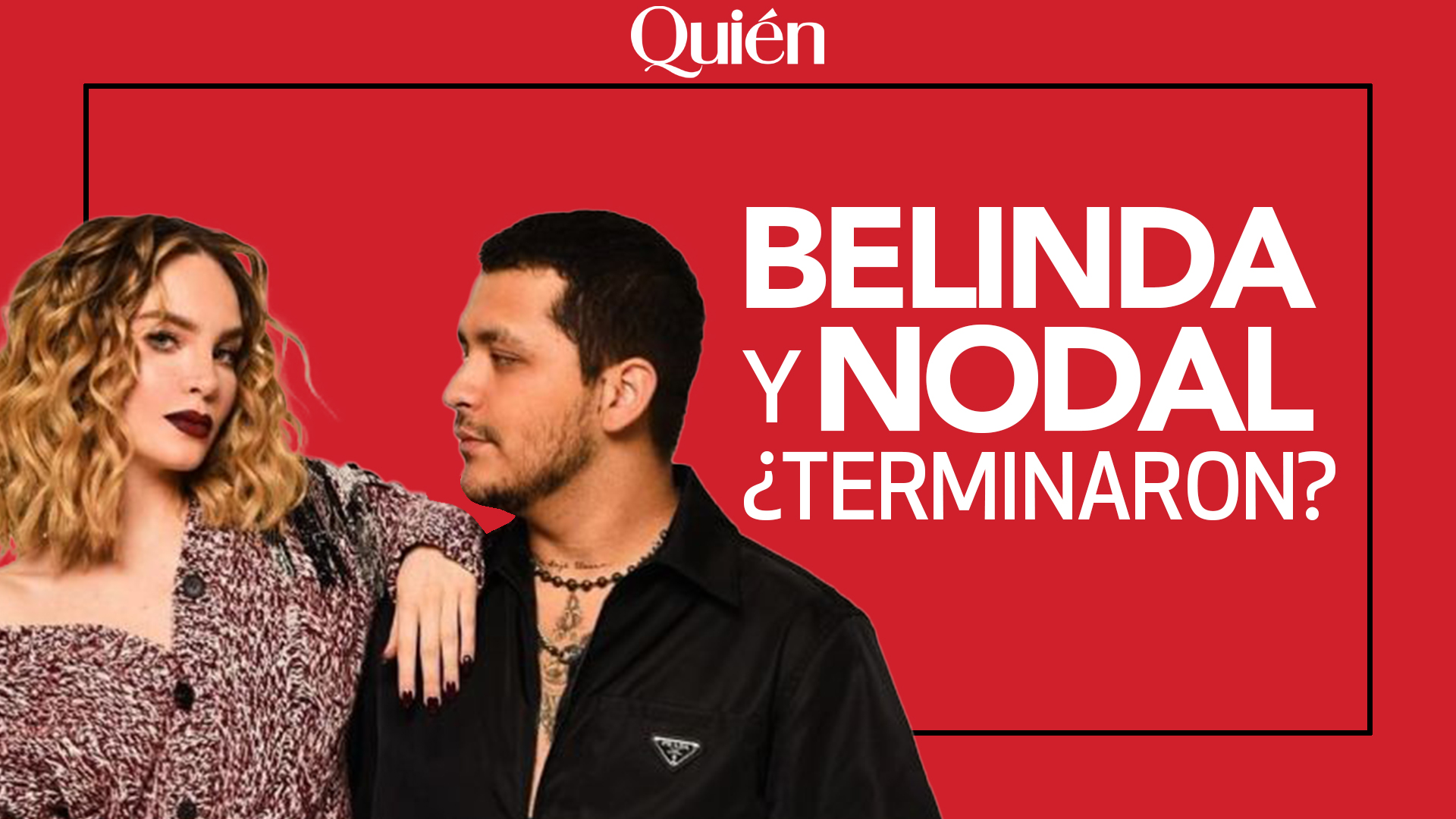 Belinda y Christian Nodal ¿rompen su compromiso?