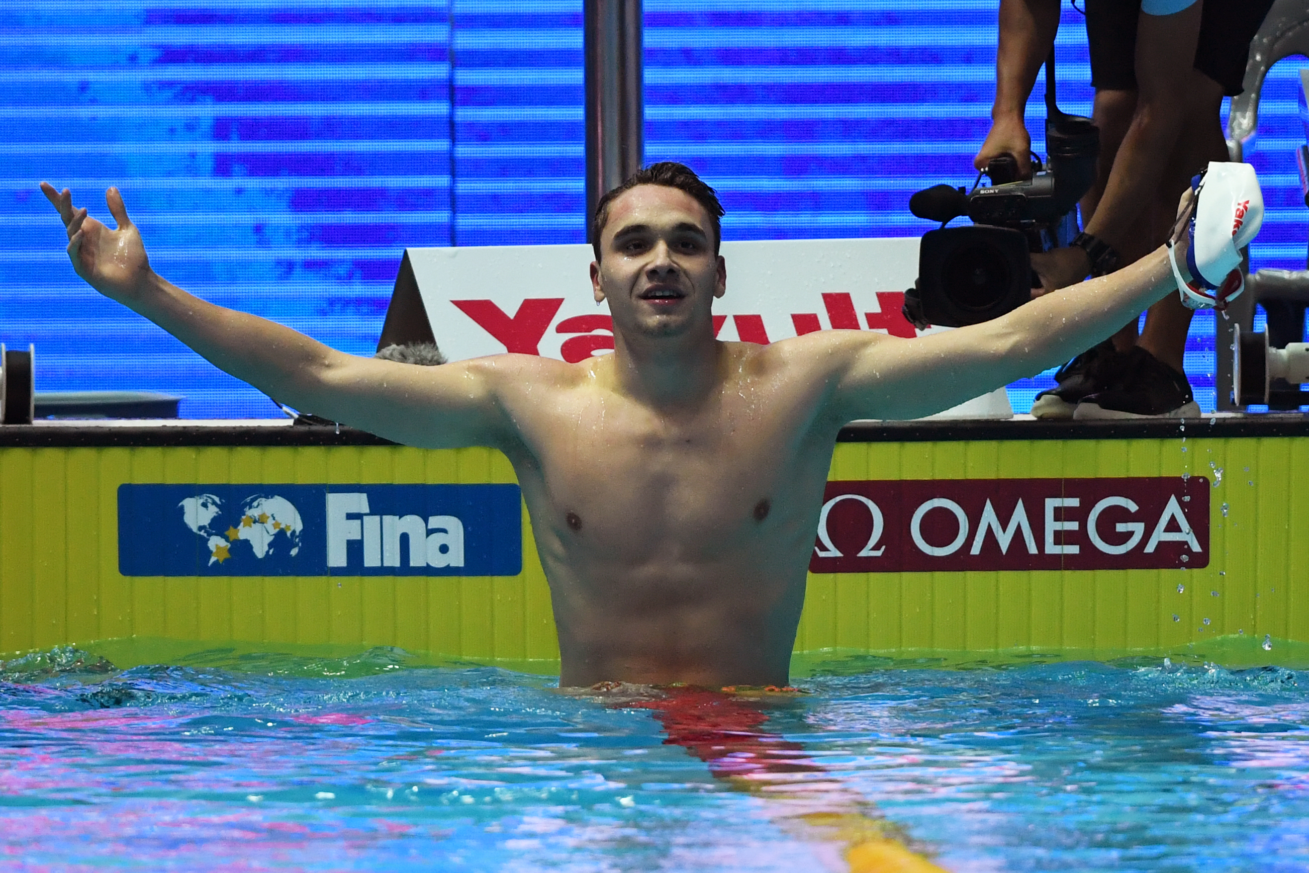 Es El Nuevo Triton Kristof Milak Supera Marca De Phelps En Los 200 Mariposa