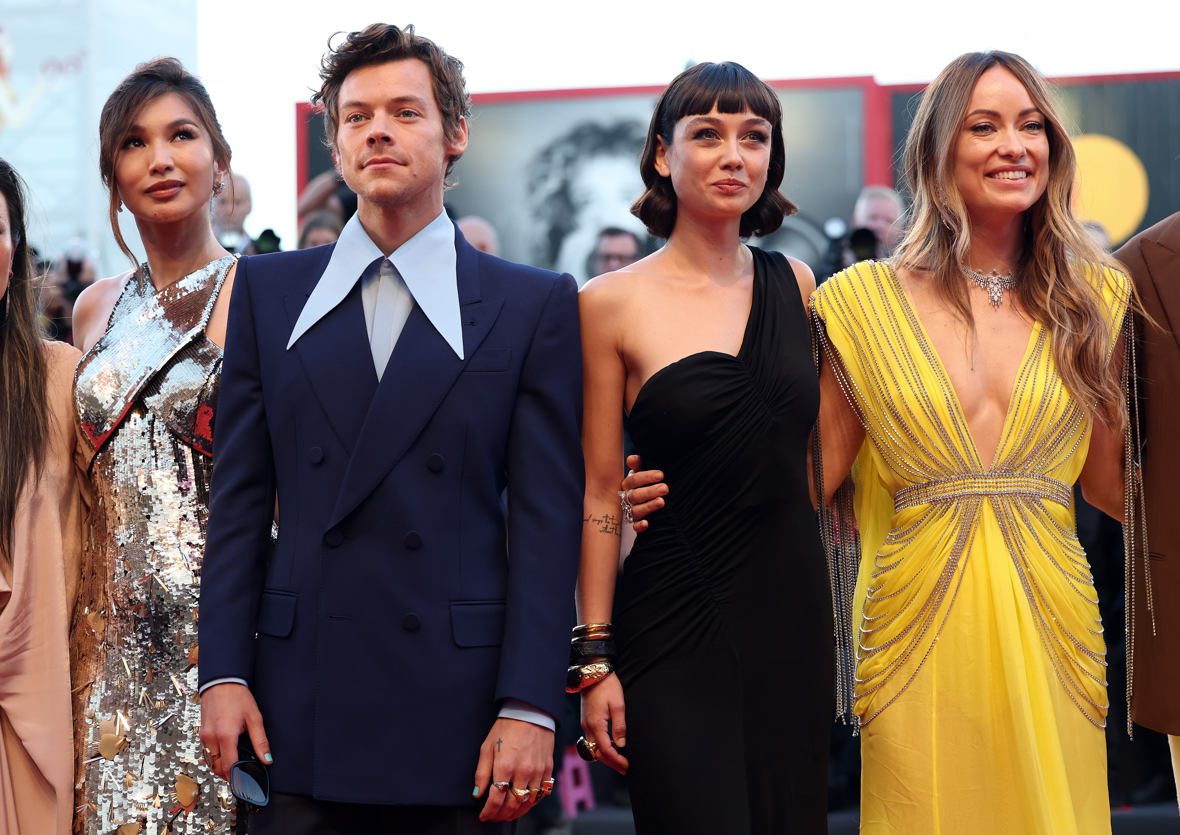 "Don't Worry Darling" Red Carpet - 79th Venice International Film Festival