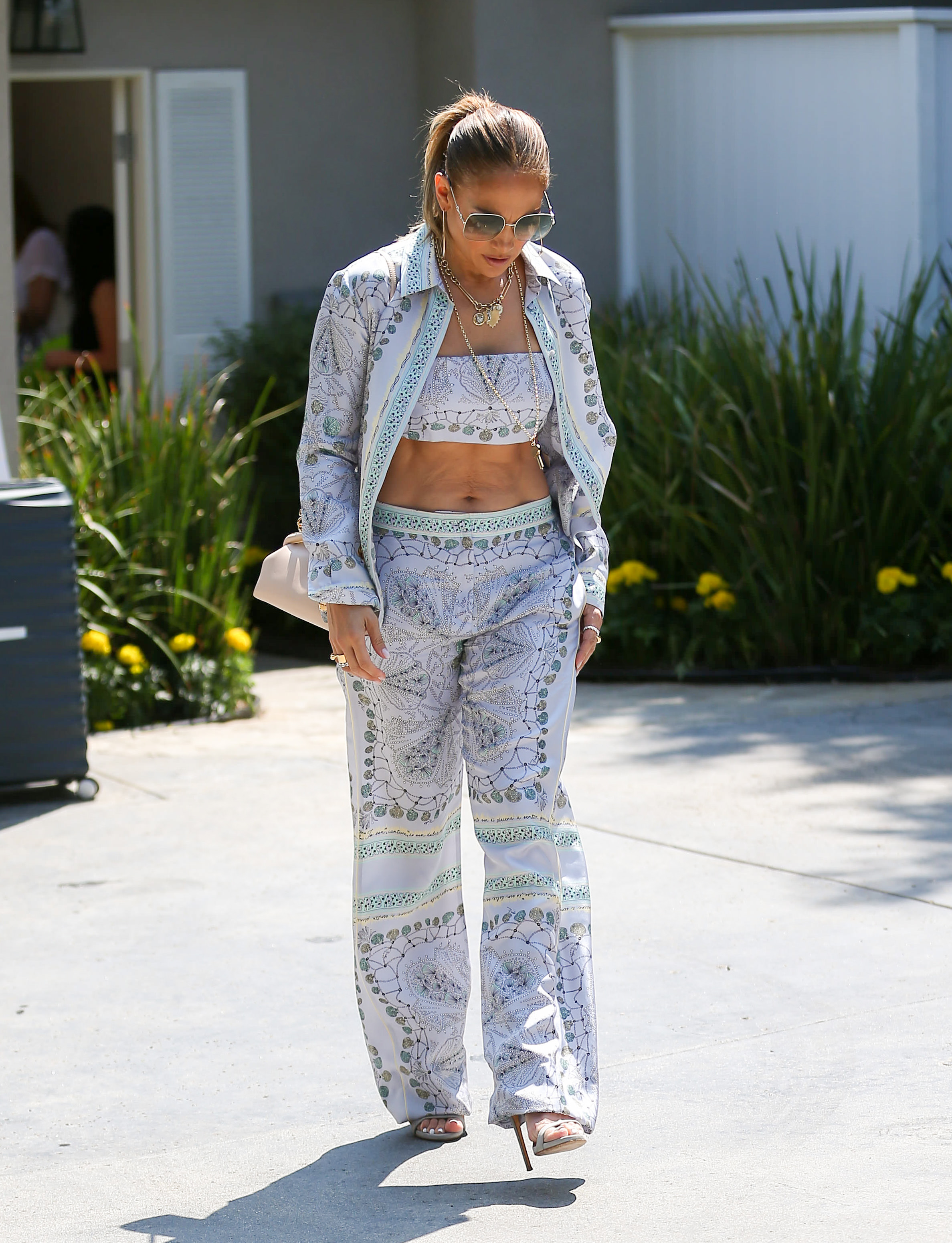 Celebrity Sightings In Los Angeles - August 15, 2021
