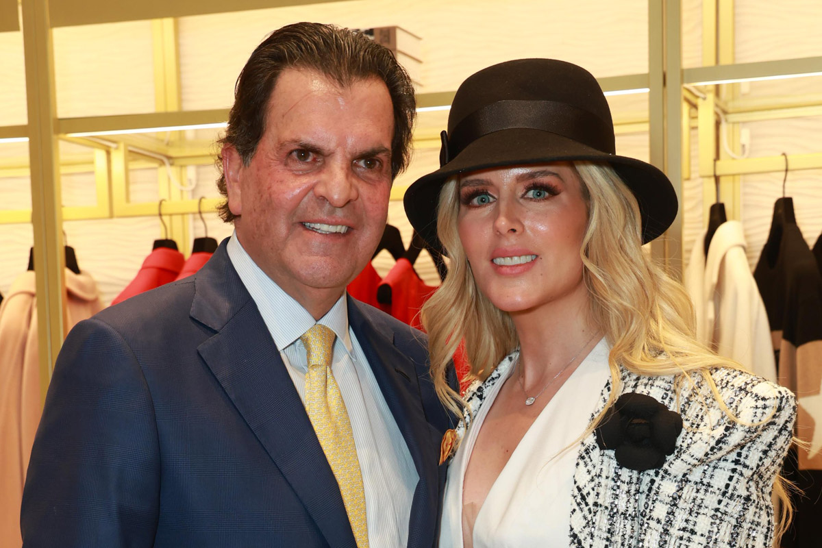 Alejandro Baillères y Tania Ruiz, juntos en la inauguración del Palacio en  León