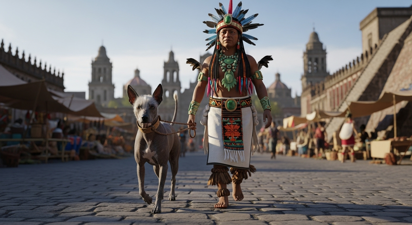 CDATA[
La relación entre los pueblos mesoamericanos y los perros se encuentra documentada en relatos orales, fuentes históricas e investigaciones arqueológicas. Entre los mexicas, estos animales tuvieron una función ritual definida en torno a la muerte y el destino del alma. Su presencia aparece registrada en mitos, entierros prehispánicos y representaciones simbólicas que muestran la manera en que fueron incorporados en el tránsito hacia el Mictlán , lugar al que iban quienes morían de forma natural. Esta creencia fue parte de una concepción del mundo en la que la muerte no representaba una desaparición definitiva, sino una transición hacia otra dimensión. El viaje al Mictlán implicaba superar pruebas y para ello, según la tradición, era necesario contar con la ayuda de un perro que acompañara al alma en su trayecto.
El camino al Mictlán en la tradición mexica Por qué los mexicas creían que un perro guiaba el alma tras la muerte
![