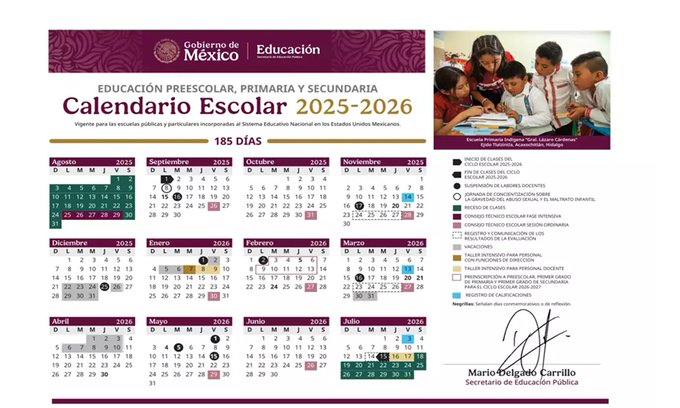 CDATA[
Los estudiantes de escuelas pertenecientes a la Secretaría de Educación Pública (SEP) y padres de familia están atentos a las fechas establecidas por la dependencia federal para los viernes de Consejo Técnico Escolar (CTE) y destinarlos al descanso para disfrutar del fin de semana extendido. Esta es la fecha del primer viernes correspondiente a enero de 2026 .
Primer viernes de CTE de 2026 Viernes de CTE para 2026
![