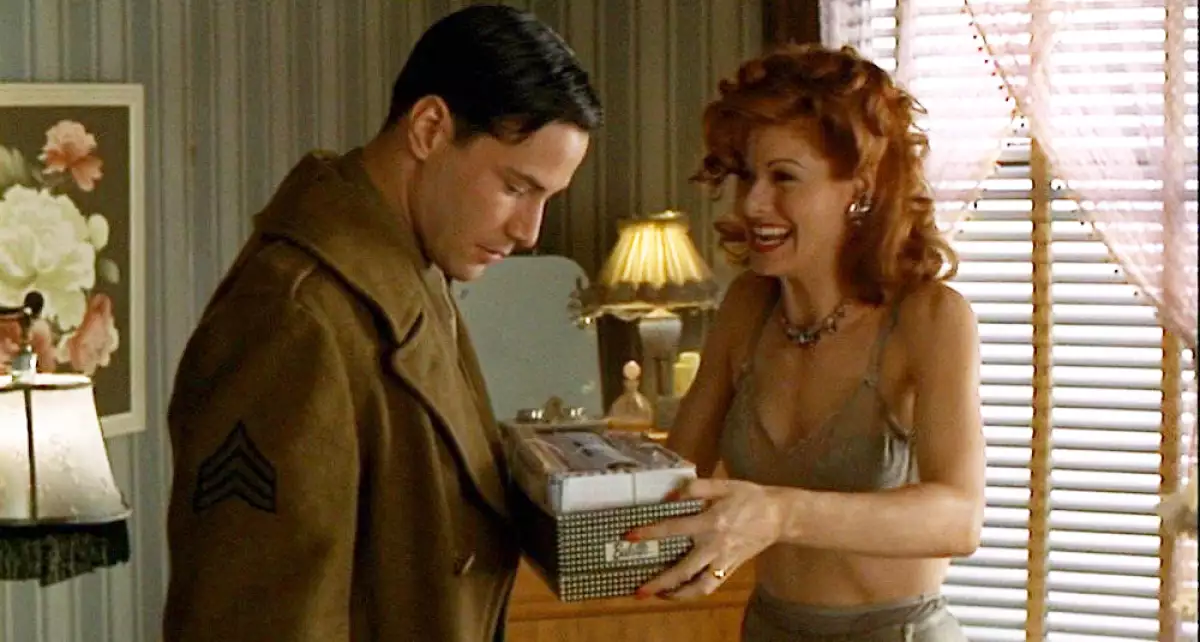 Debra Messing, Keanu Reeves