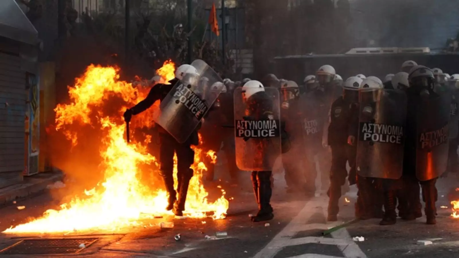 Grecia disturbios austeridad