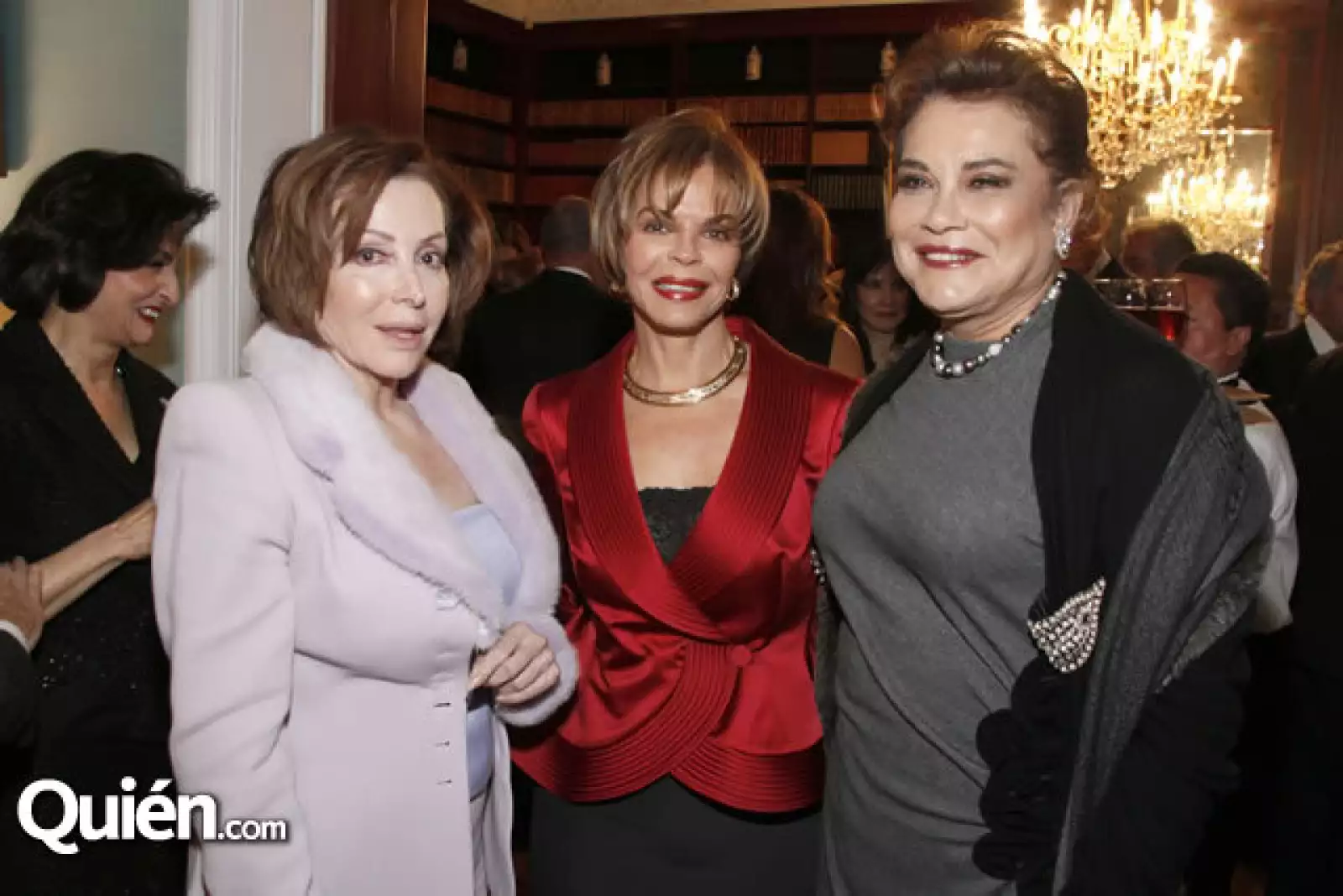 María Luisa Serna,Ana Luisa Lerdo de Tejada y Marusa Suárez