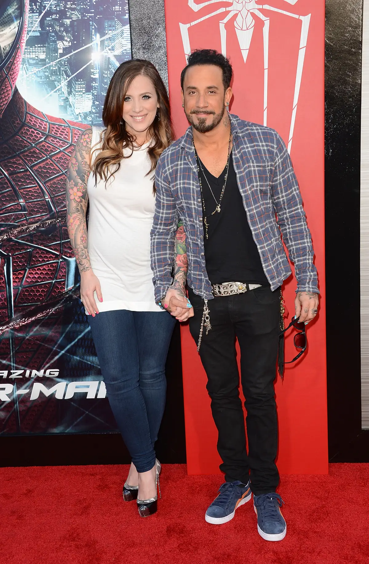 AJ McLean y su esposa Rochelle