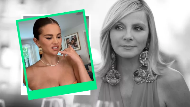 Selena Gomez recrea una frase icónica de Samantha Jones en Sex and the City. 