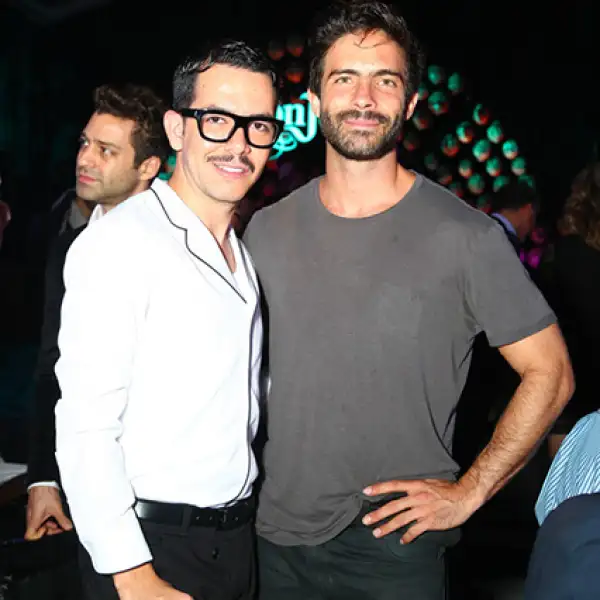 Manolo Caro y Osvaldo Benavides