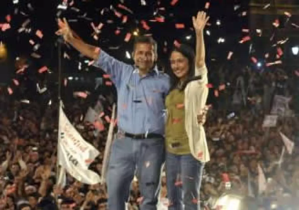Humala está casado con Nadine, una comunicadora que estuvo muy cerca de su campaña. (Foto: Reuters)
