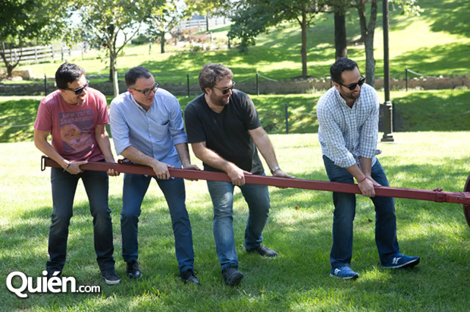 Enrique Contreras, Diego Pérez Turner, Gonzalo Monzo y David Hernández