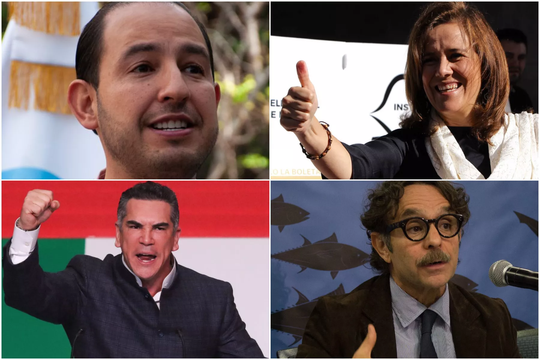 Rostros de la oposición