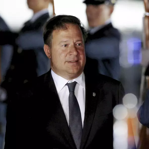 El presidente de Panam· Juan Carlos Varela