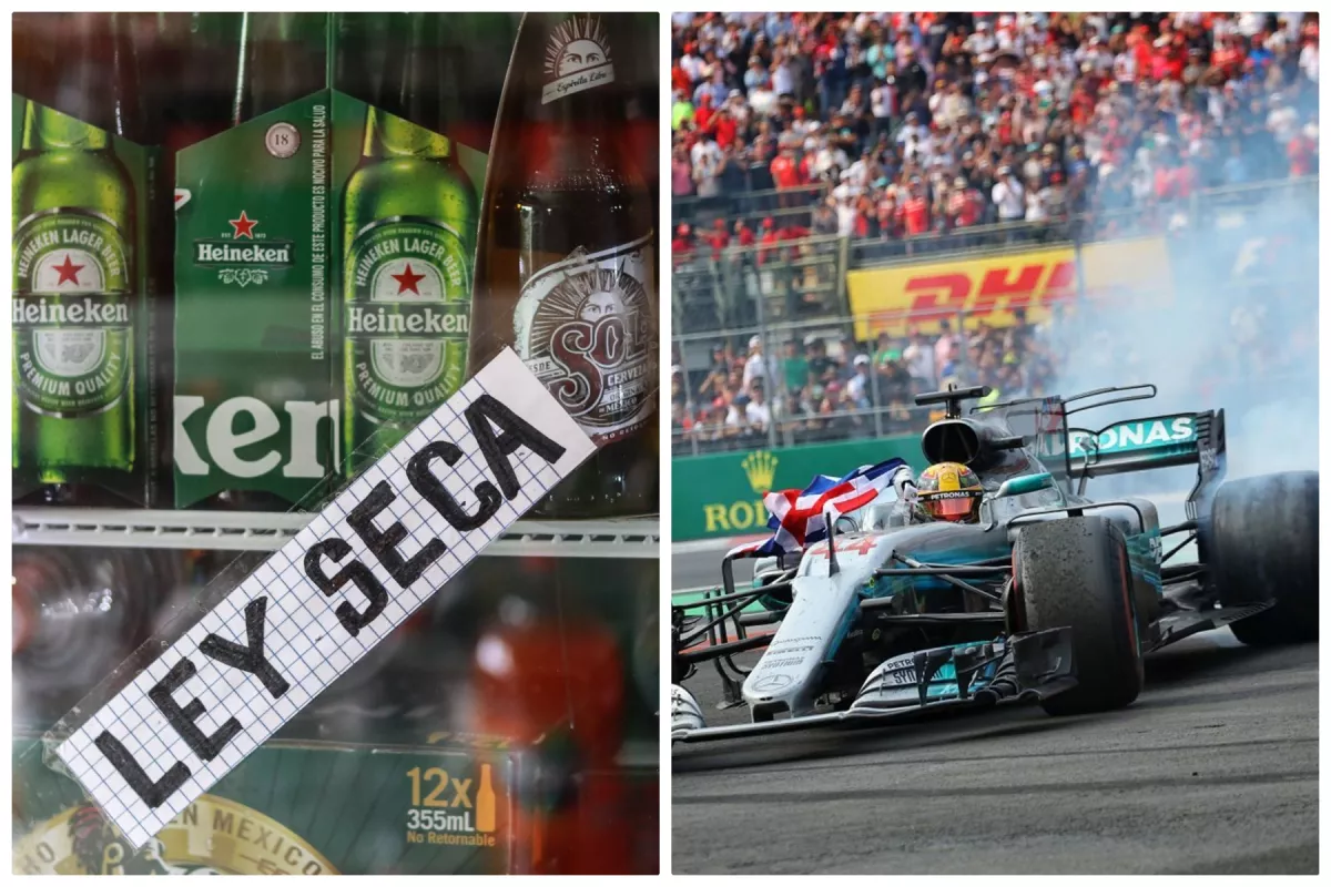 ley seca gran premio f1