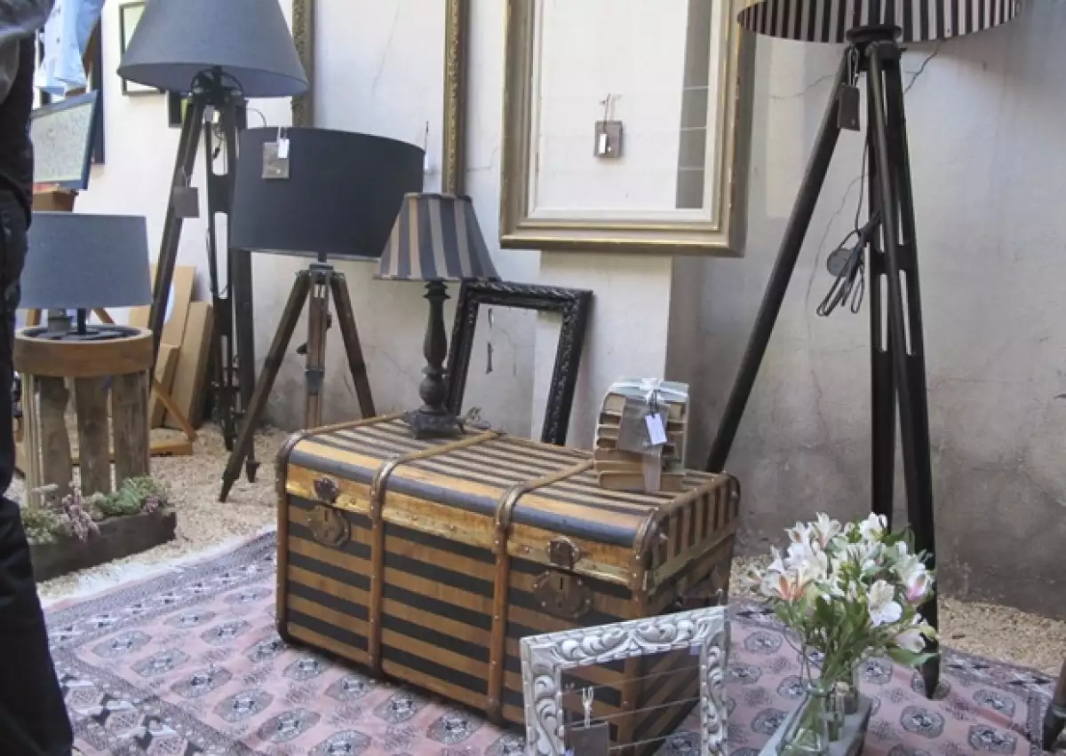 Decoración muy original.