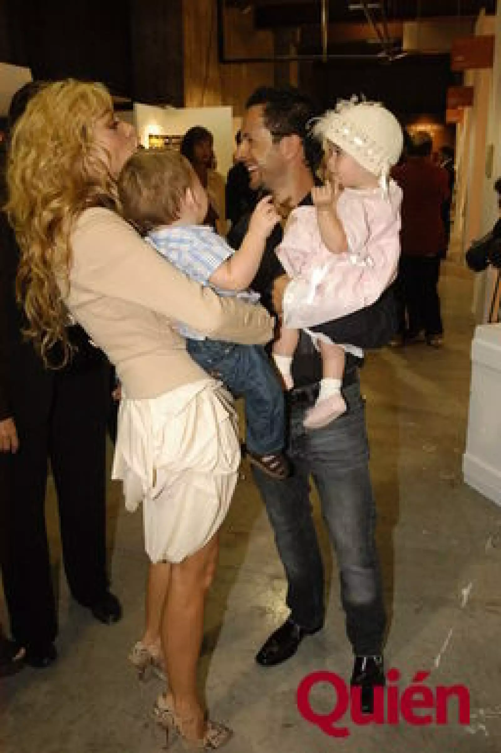 Paulina Rubio, Anik Madrazo,  Oscar Madrazo, Axel Madrazo