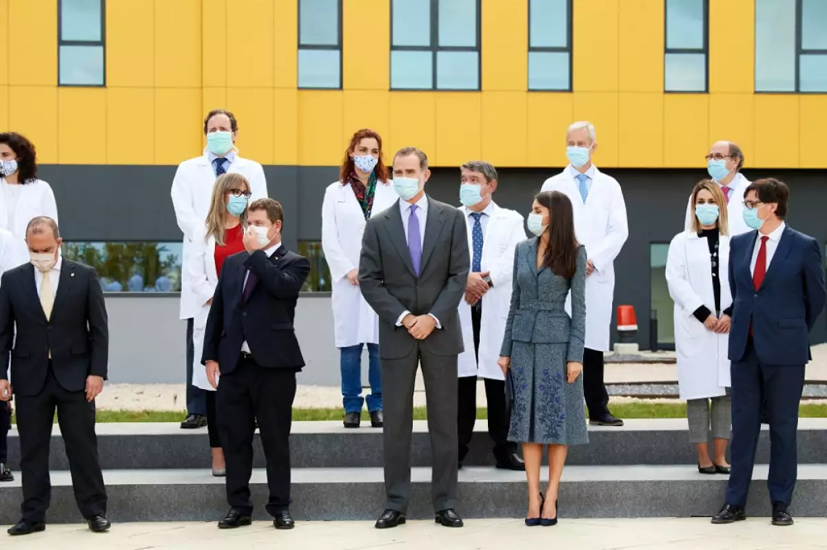 Spanish Royals Inaugurate The University Hospital Of Toledo