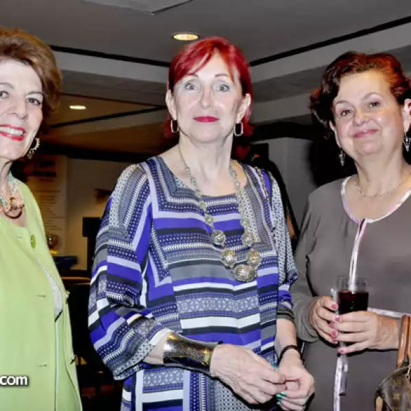 Anita Brunell, Cuquita Martínez y Conchita Bermudez