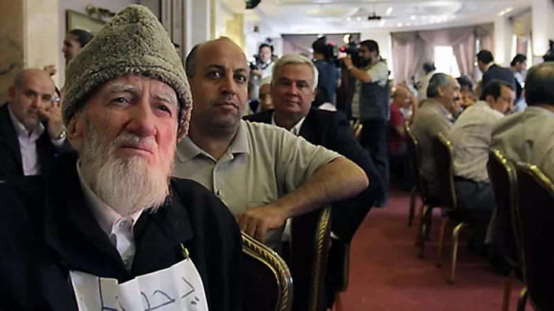 Siria - reunión disidentes - Damasco