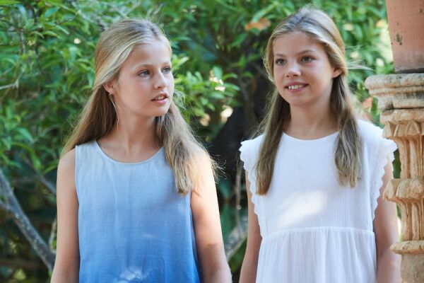 princesa Leonor e infanta Sofía