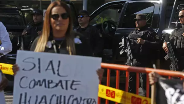 Protesta Desabasto Gasolina Jalisco.