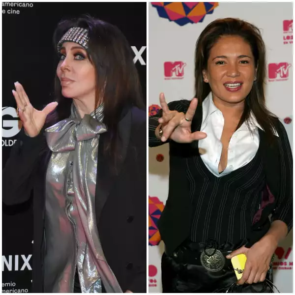 Verónica Castro y Yolanda Andrade