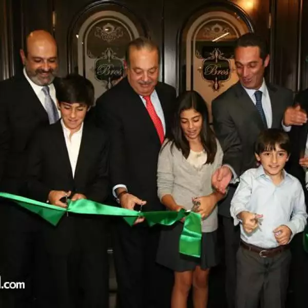 Michel Kuri,Carlos Slim,Carlos Slim Domit,Alfonso Salem,Michel Kuri,Ana Paula Kuri,Santiago Kuri