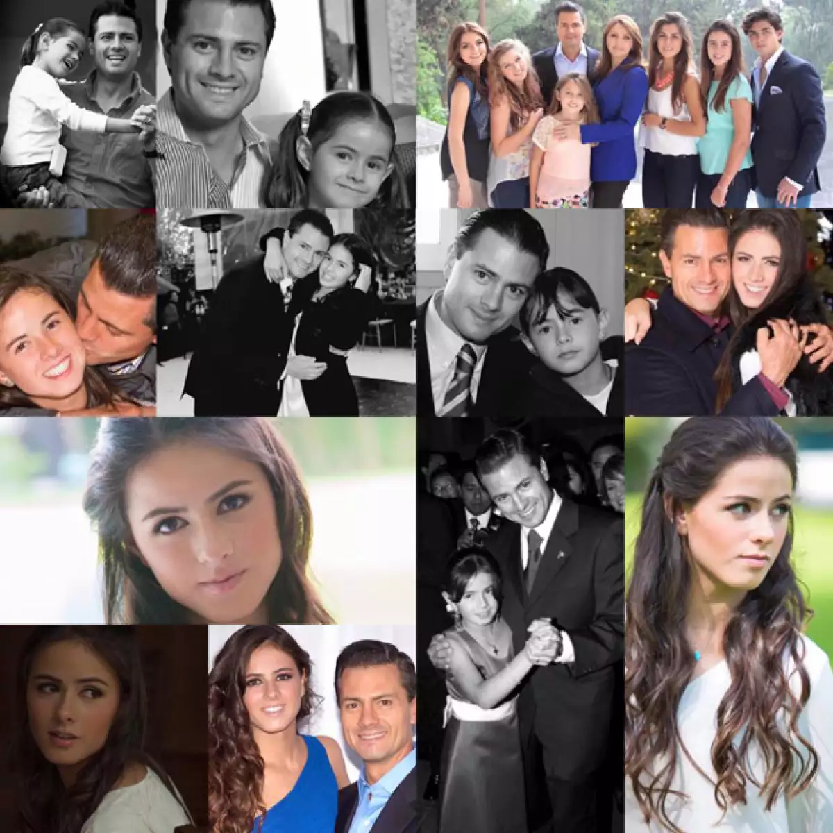 Este fin de semana fue cumpleaños de Nicole Peña Pretelini, la más pequeña de los tres hijos del primer matrimonio del presidente mexicano.