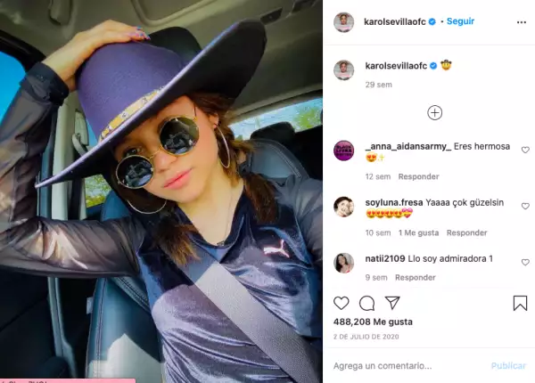 Karol Sevilla.