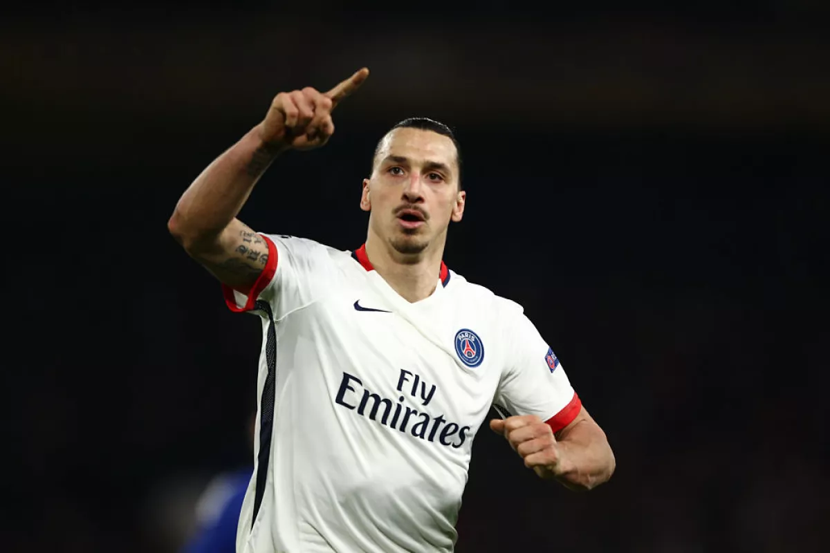 Zlatan Ibrahimovic PSG