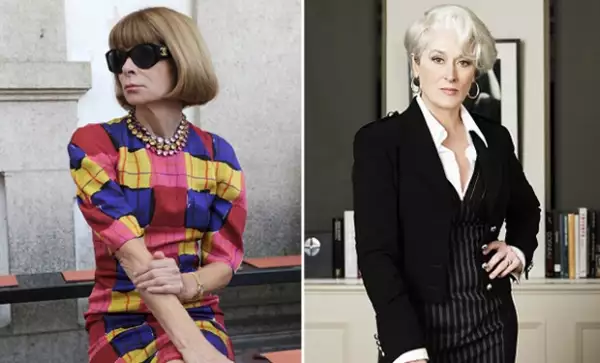 Anna Wintour y Miranda Pristley tienen mucho en común, pero ¿una es el reflejo de la otra?