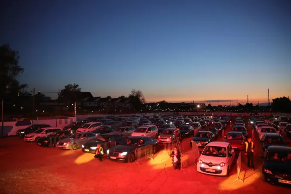 Heino Performs At BonnLive Drive-In Concert