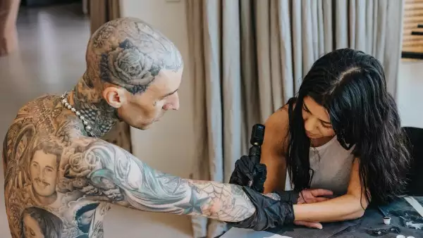 Kourtney Kardashian y  Travis Barker