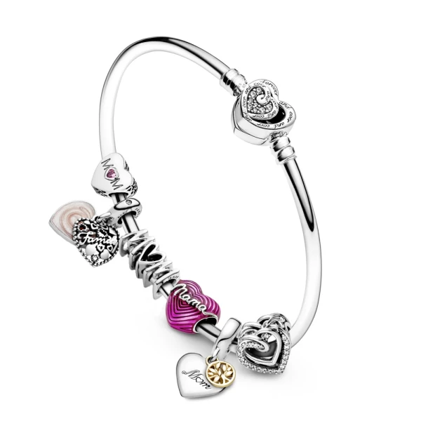 Pandora te brazalete para tu mamá con 6 dijes!