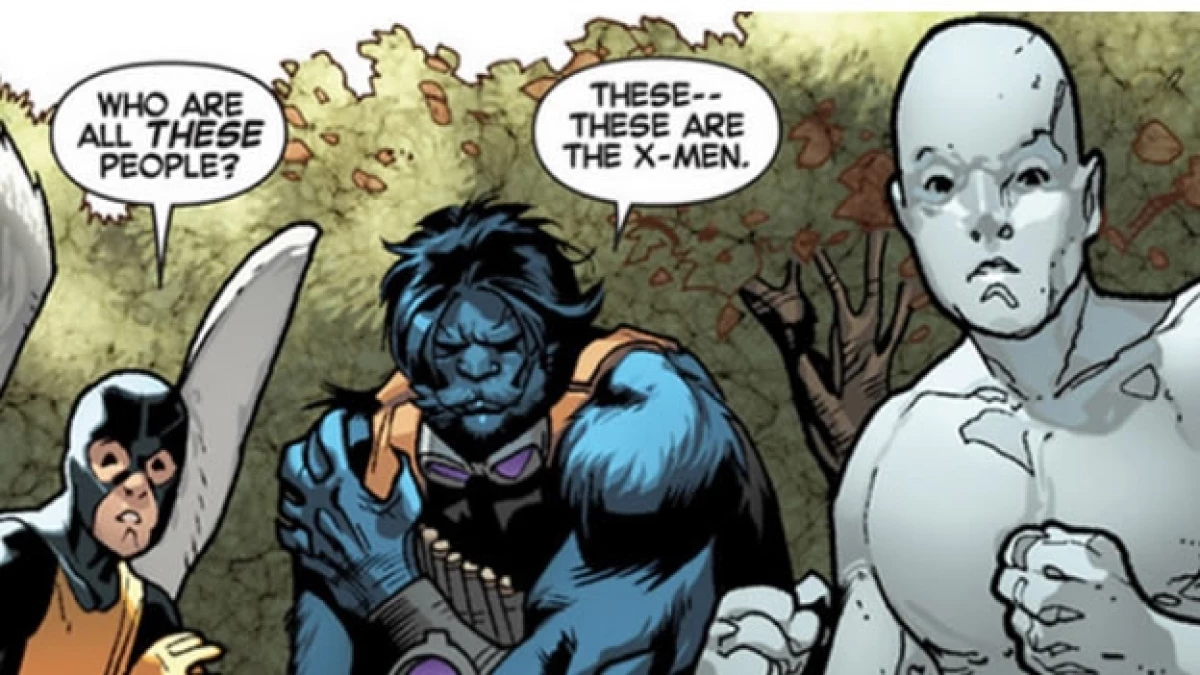 'Ice Man' (derecha) viaja al pasado junto a los 'X-Men' para revelar su preferencia sexual