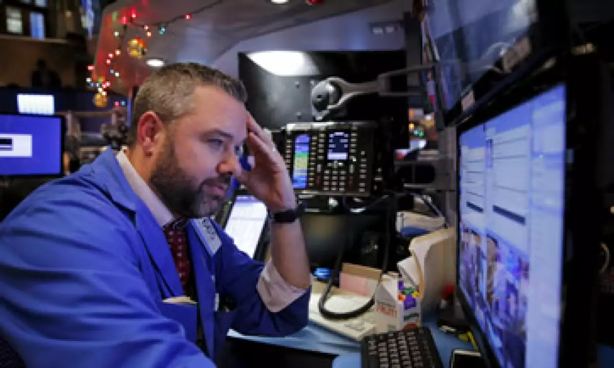 El Dow Jones cede 0.55% a 17,054 unidades. (Foto: Reuters )