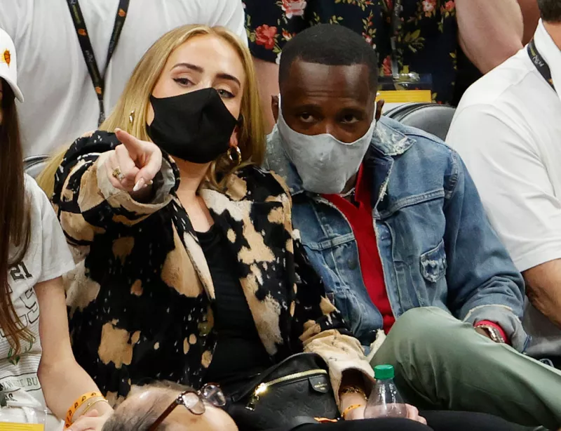 Adele y Rich Paul