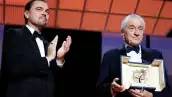DiCaprio entrega la Palma de Oro honorífica a Robert De Niro en Cannes 2025