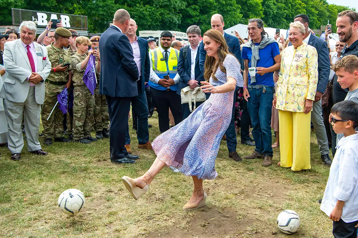 Prince William and Catherine Duchess of Cambridge visit Cambridge, UK - 23 Jun 2022
