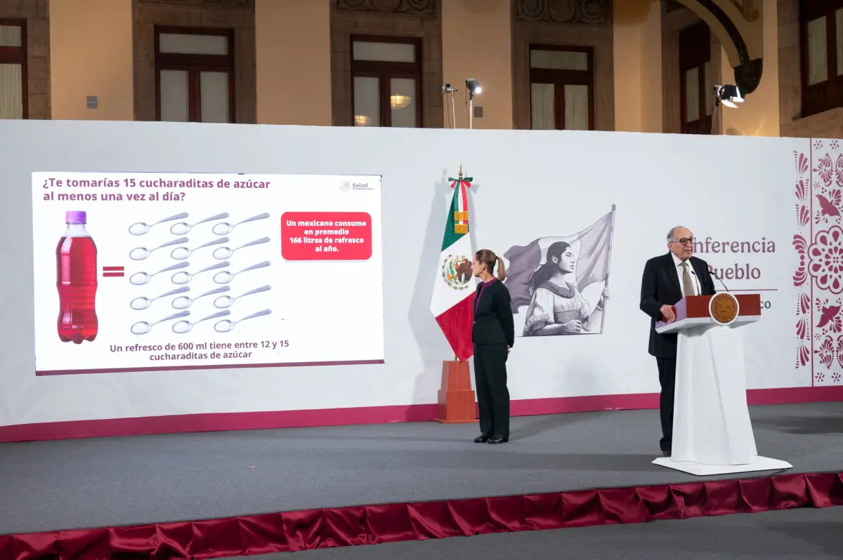 México es uno de los países que más refresco consumen en el mundo