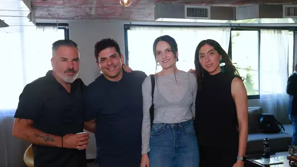Ignacio Cadena, Yvan Mucharraz, Ana Lorenzana y Mariana Arriaga