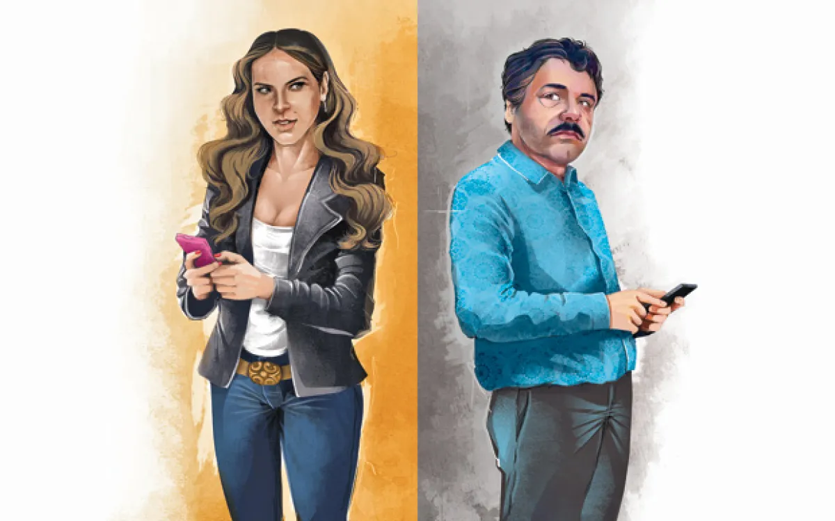 Kate t El Chapo, una historia de amor y fascinación.