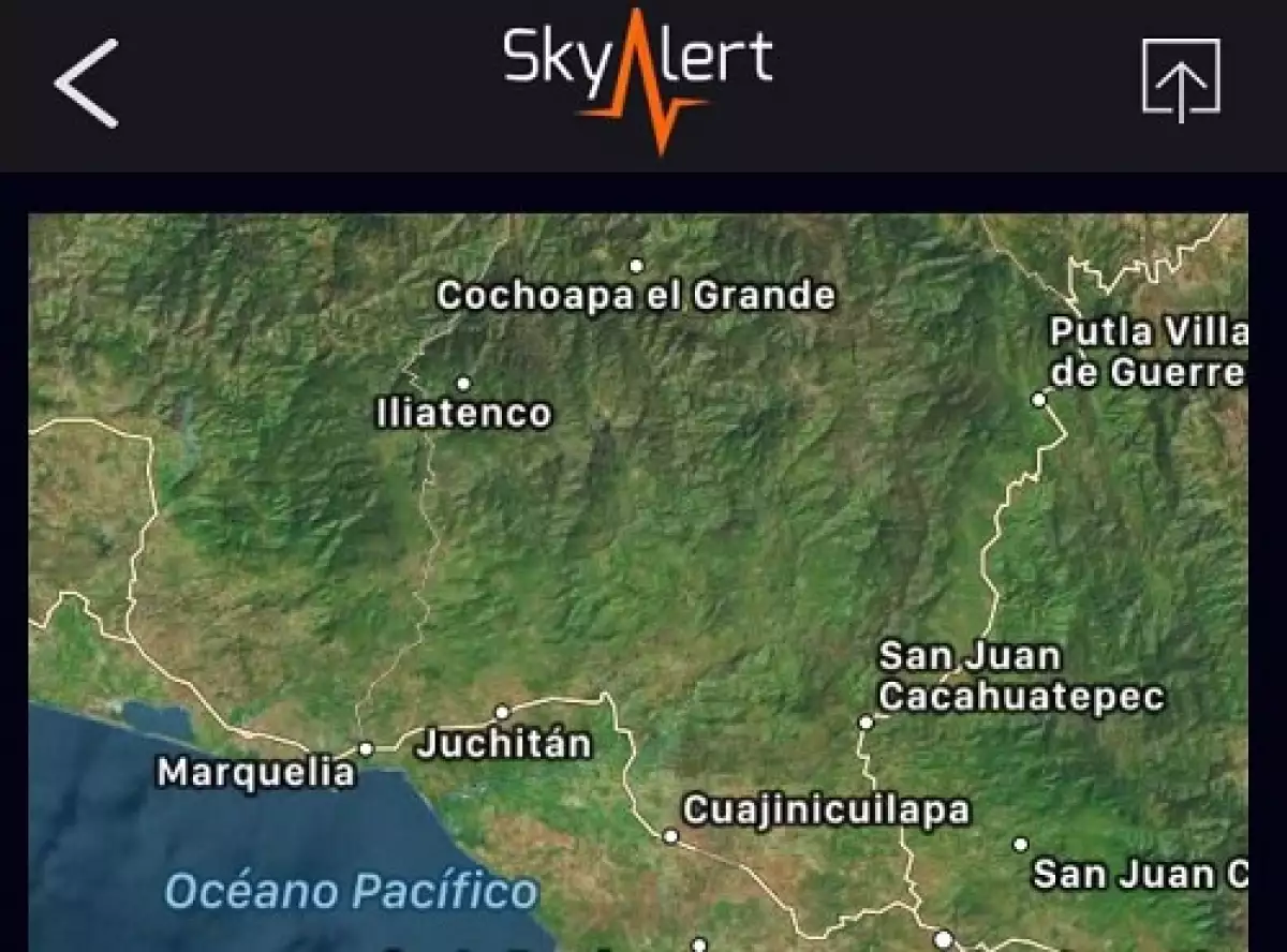 SkyAlert app