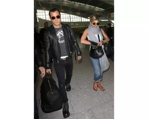 En Heathrow, el aeropuerto londinense, también estuvieron juntos.