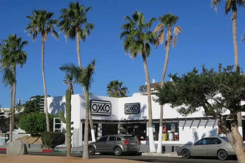 Mexican OXXO stroe in San Jose Del Cabo