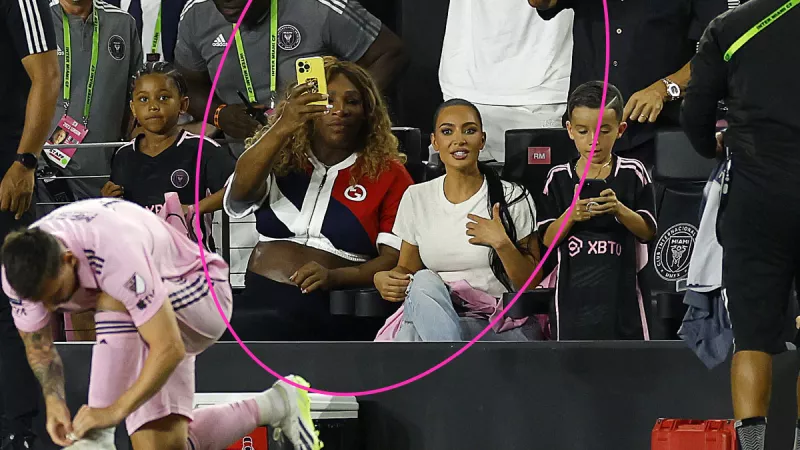 El debut de Messi en Miami estuvo repleto de celebridades. 