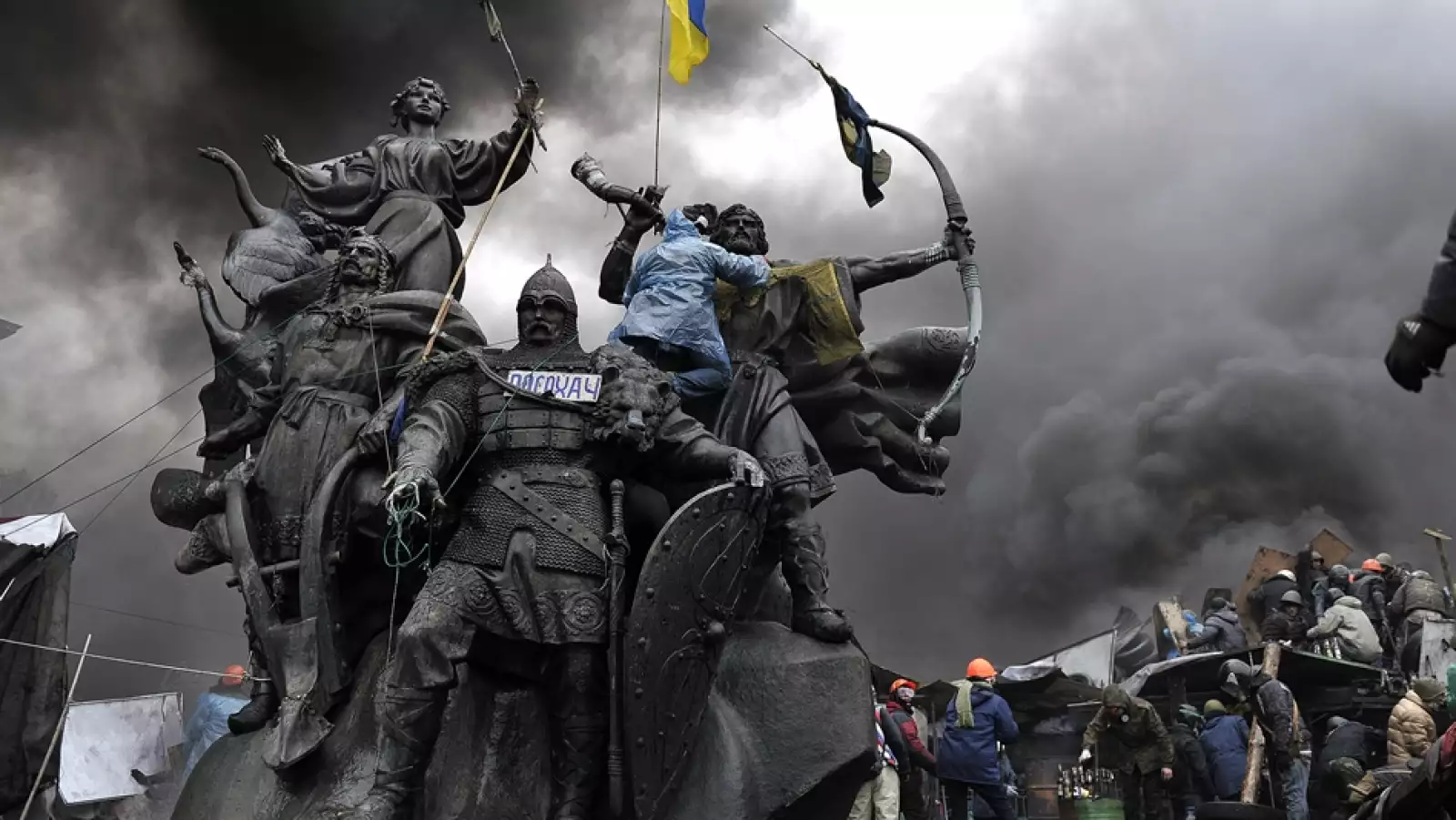 Los disparos se registraron en la plaza de la Independencia, Kiev